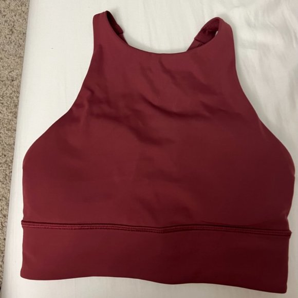 Lululemon Bra Red (Size: 4) worn one - Picture 1 of 4